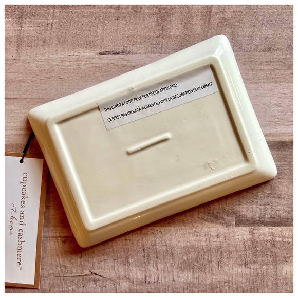 Cupcakes and Cashmere At Home Cheetah Leopard Tropical Catchall Jewelry Tray - Picture 2 of 5